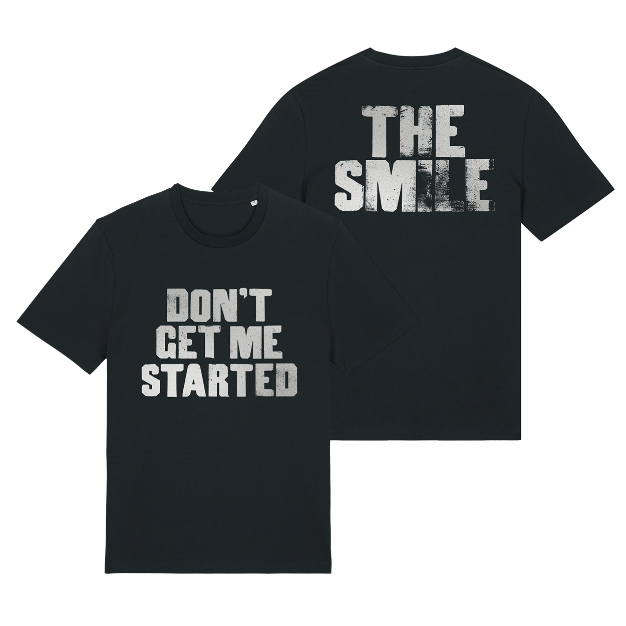 DON'T GET ME STARTED METALLIC T-SHIRT | The Smile USD