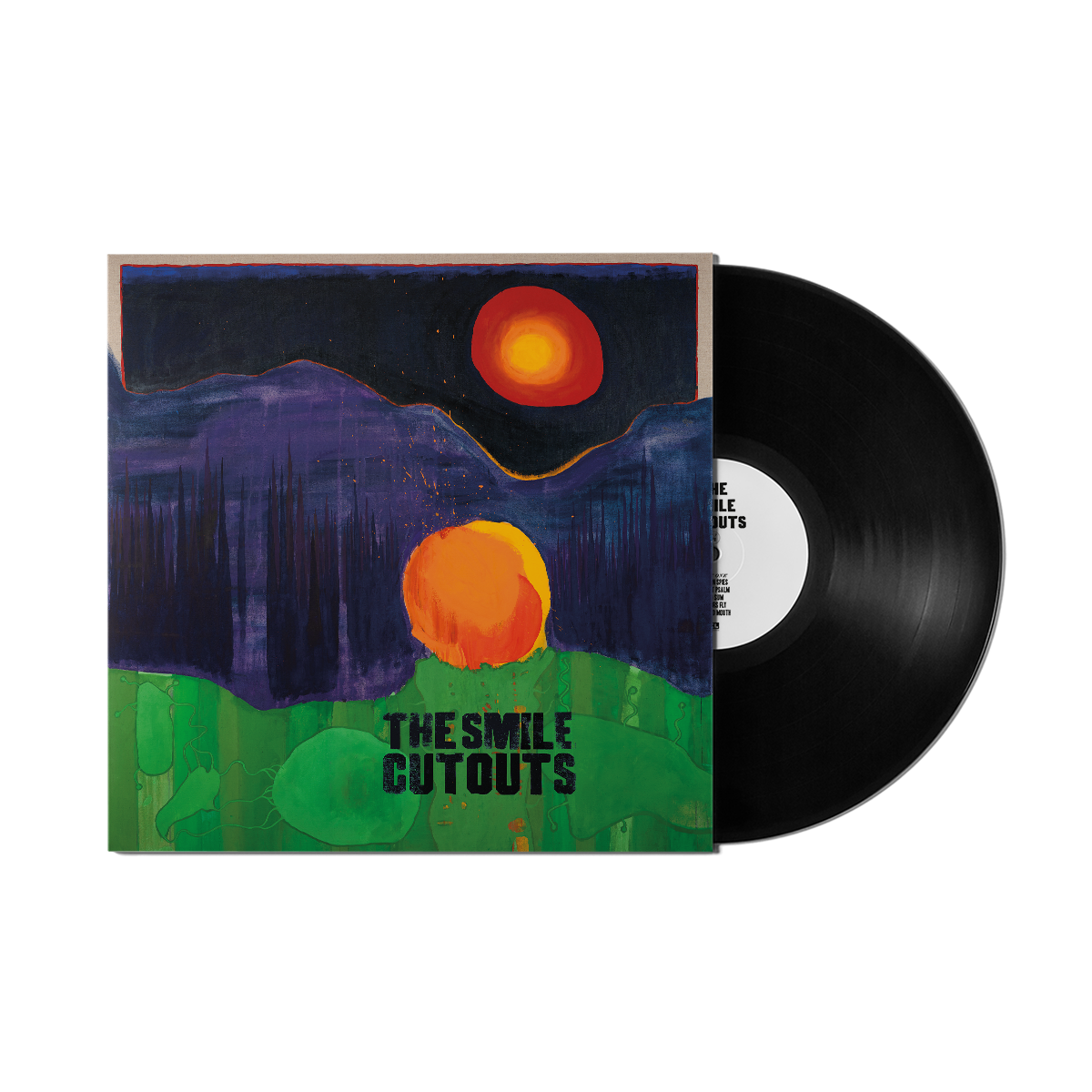欧LP The Smile Cutouts XL1445LPE XL Recordings /00400 The Smile - Cutouts. XL Recordings.