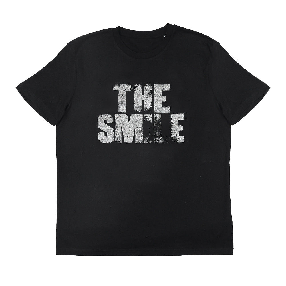 The Smile Logo Black T-shirt (no back print) | The Smile USD The Smile Logo Black T-shirt (no back print) | The Smile USD